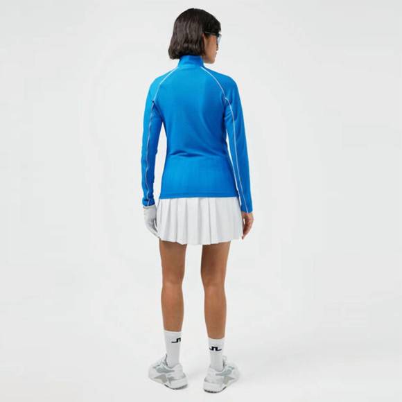 NEW J.LINDEBERG jonah golf mid layer pullover in skydiver - Picture 3 of 4